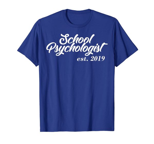 

gift for school psychologists est 2019 t-shirt, White;black