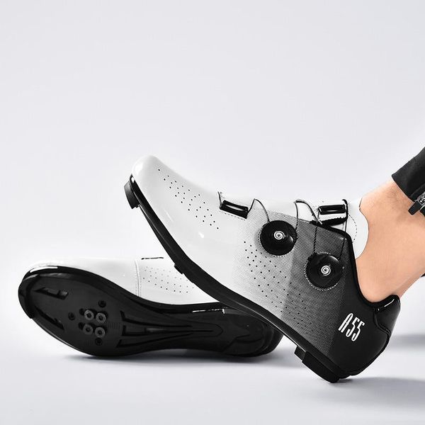 

cycling footwear outdoor bicycle shoes men speed non-locking man race highway bike sneakers sapatilha especialized mtb, Black