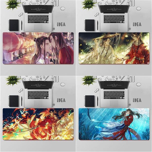 

mouse pads & wrist rests fhnblj tgcf tian guan ci fu gamer speed mice retail small rubber mousepad large pad keyboards mat