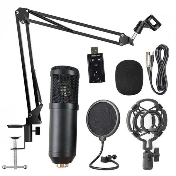 

lightweight condenser microphone usb power supply audio studio sound recording