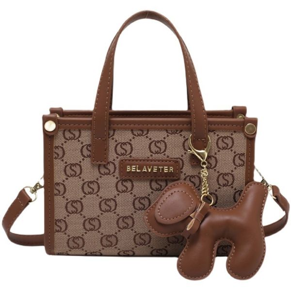 

design handbag feeling portable small square bag foreign style women's versatile one shoulder messenger bag