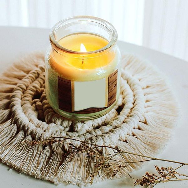 

mats & pads bohemia style macrame cup pad handmade cotton rope woven table mat braided non-slip insulation for kitchen