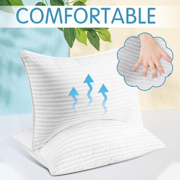 

embroidery pillow five-star l pillow core washable feather velvet core super soft comfortable student single
