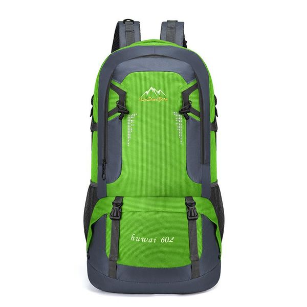 

outdoor bags men's and women's backpack 60l large capacity mountaineering waterproof travel bag multifunctional