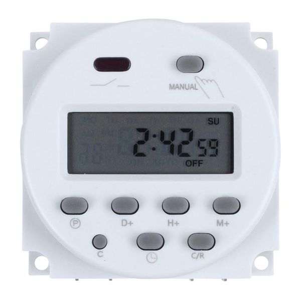 

dc 12v digital lcd power programmable timer time switch relay 16a amps