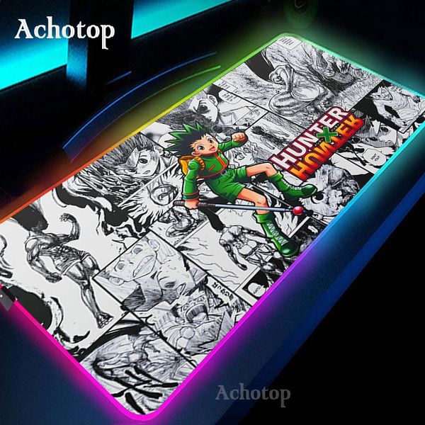 

mouse pads & wrist rests anime x pad rgb large computer mat carpet gaming mousepad keyboard games pc game desk