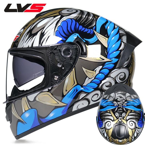 

motorcycle helmet double lens double head helmet motorcycle body hat