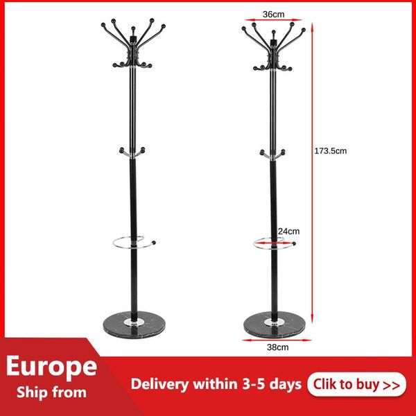 

clothing & wardrobe storage multifunctional coat rack classic black hook style four-layer hanger practical home decoration beautiful europea