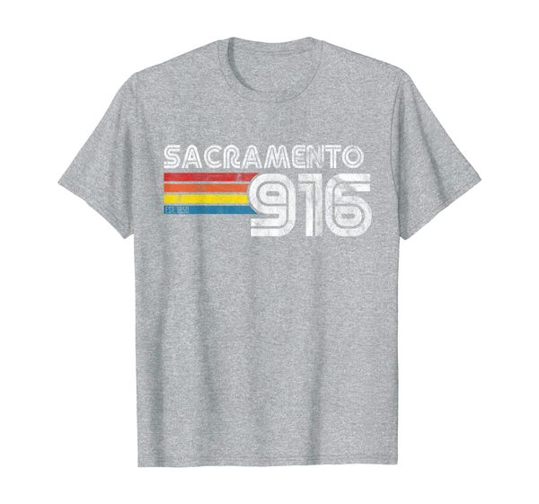 

vintage sacramento t-shirt | proud 916 california state gift, White;black