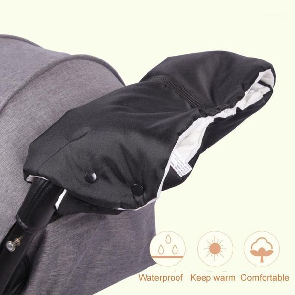 

baby stroller gloves winter warm hand muff waterproof mitten buggy thick wool warmer1