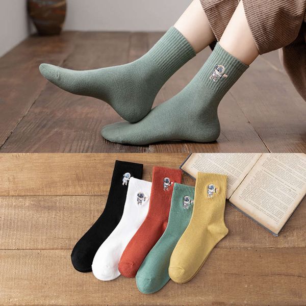 

autumn winter sweet embroidered cotton, Black;white