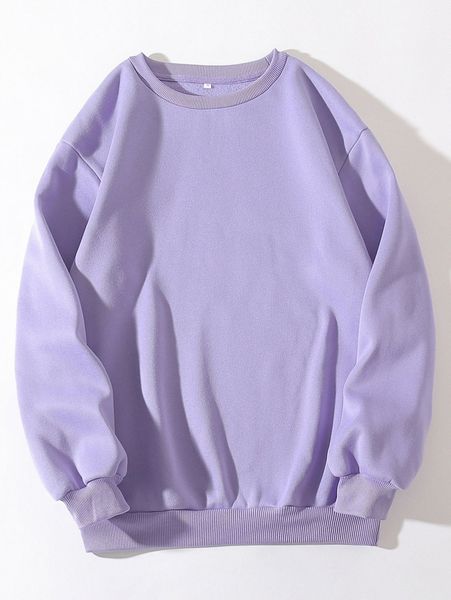 

solid thermal lined sweatshirt m2vg#, White;black