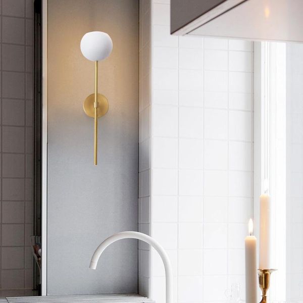 

wall lamp loft wood aisle living room bedside lampara pared lights for home