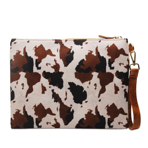 

cosmetic bags & cases rts 1 pc christmas lady cow clutch sunflower canvas case leopard chevron serape cosmeticwallet organizer wristlet