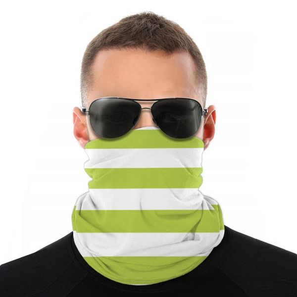 

scarves cool lime nautical stripes scarf neck face mask fashion tube bandana windproof headwear outdoor hiking, Blue;gray