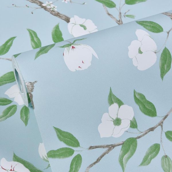 

wallpapers wall paper decoration self-adhesive wallpaper classical pastoral style stickers floral pattern film for living room bedroom