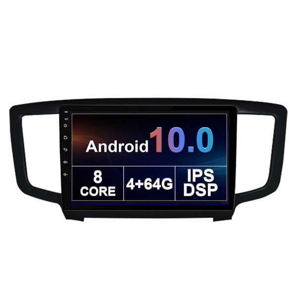 Автомобиль DVD головной блок 4G RAM 64GB ROM видеоплеер с беспроводным Carplay / USB / WiFi стерео для Honda Odyssey 2015-2017