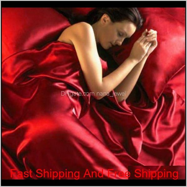 

satin bedding set  size luxury red silk fitted bed sheet with elastic band black bed sheets and pillowcases beddingoutlet 3ae0z donhm