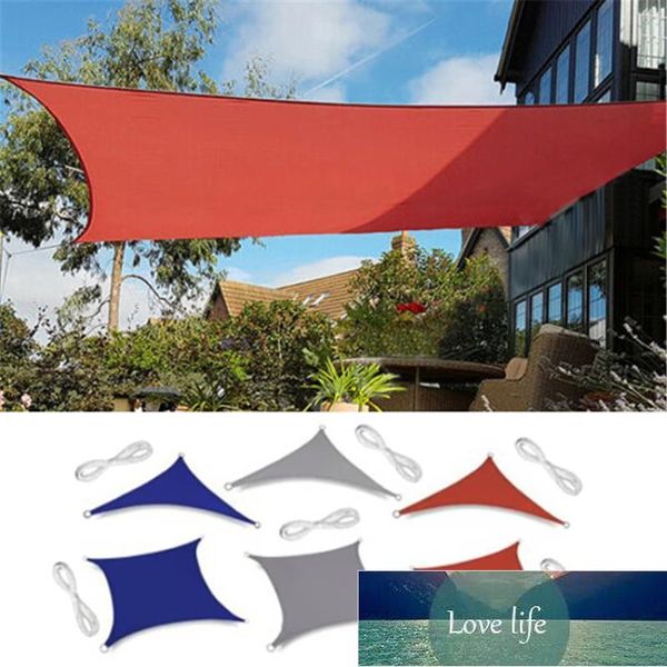 Shade À Prova D 'Água Sol Sail Abrigo Abrigo Para Pátio Do Jardim Ao Ar Livre Praia Sunscreen Canopy Screen UV Block Summer