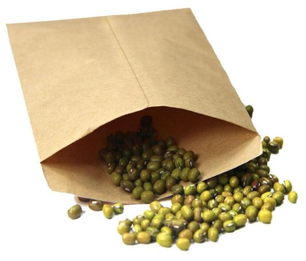 

gift wrap 100pcs 6x10cm kraft paper seed bag soaking hybrid use
