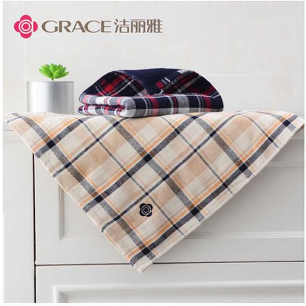 

towel four pack grace 100% cotton 6404 one side gauze, terry irregular pattern 72*34cm