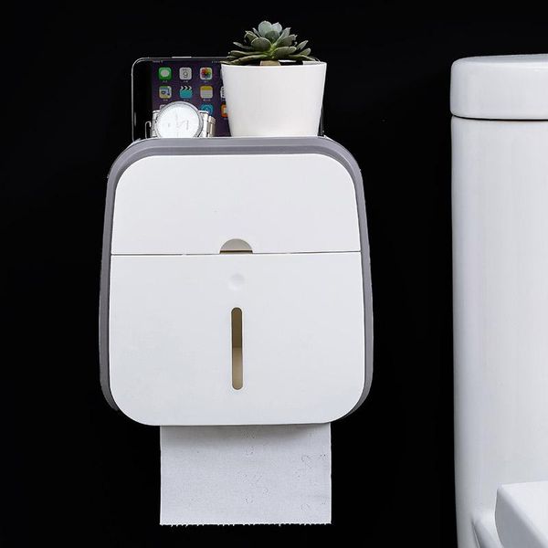 

bathroom storage & organization multi function toilet tissue box non perforated roll paper shelf household wall mounted drawer