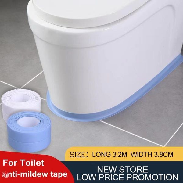 

wall stickers sealing strip bathroom shower sink bath caulk tape white pvc self adhesive waterproof for kitchen