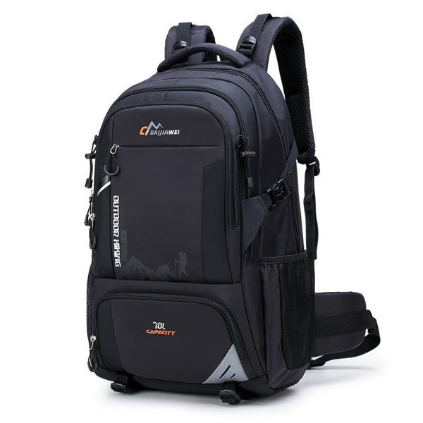 

backpack 70l men's travel back pack sports bag nylon outdoor trekking rucksack hiking climbing cycling for male