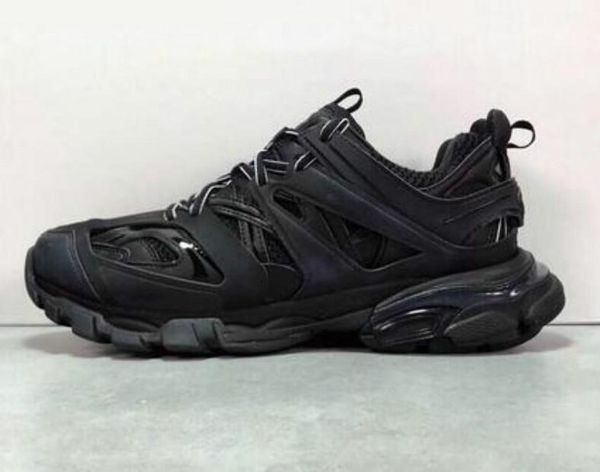 

men women casual shoes track 3.0 sneakers tess paris men gomma maille black low track 3m triple s shoes outdoor jogging designer clunky