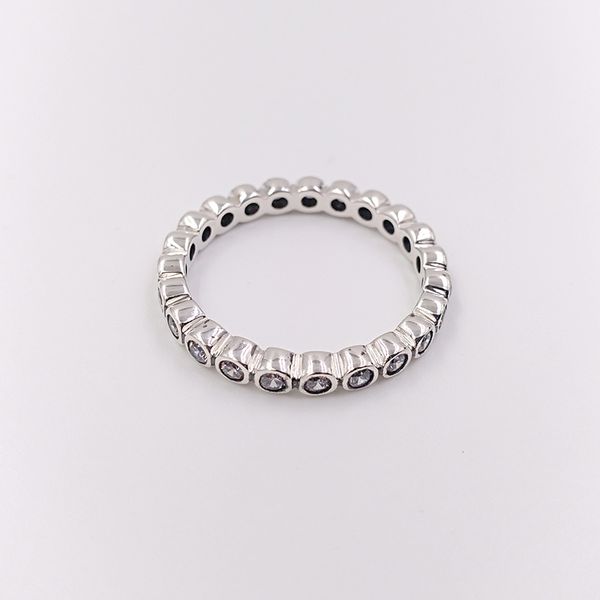 

authentic 925 sterling silver rings alluring brilliant ring fits european pandora style jewelry 190942cz
