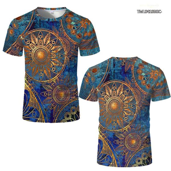 

men's t-shirts gold pattern t-shirt summer 2021 3d printed children's high quality, White;black