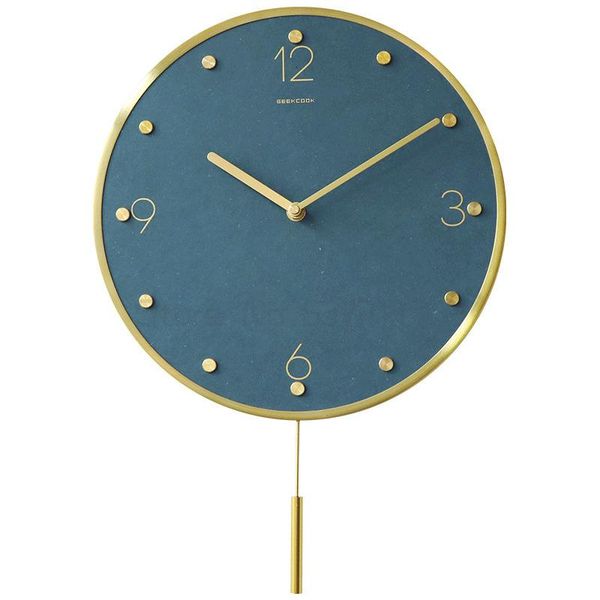 

wall clocks creative clock household fashion low noise living room luxury quartz decoration simple watch modern sweep