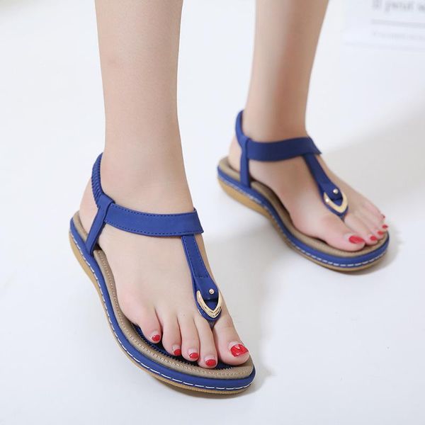 

new arrival women sandal summer wedge platform roman women height comfort shoes female ladies casual plus size, Black