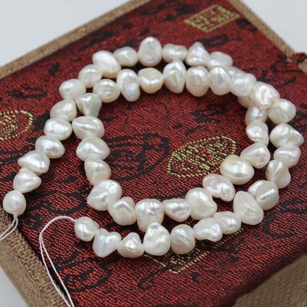 

other 10mm/49pcs irregular baroque natural white freshwater pearl for diy fine jewelry making finding
