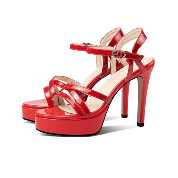 

dress shoes women's sandals summer peep toe high-heeled 11 cm super heels lady casual party wedding high, Black