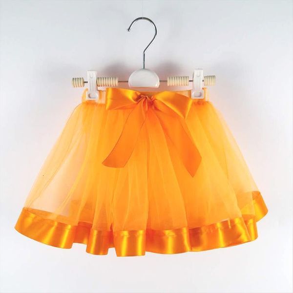 

orange baby girls tutu princess women skirt pettiskirt ballet dance kids party miniskirt wedding chlidren clothing vestido, Blue