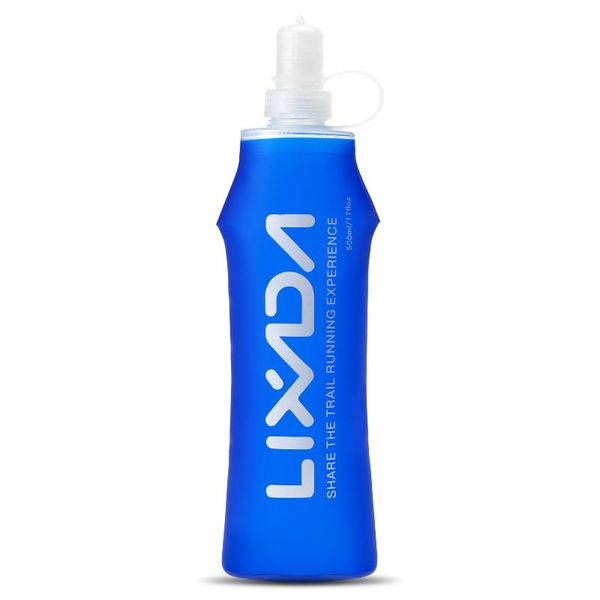 

water bottle lixada soft folding bpa hydration for outdoor running hiking cycling 250ml/500ml tpu