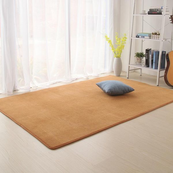 

carpets coral velvet carpet living room tea table cushion household bedroom bedside lovely rectangular tatami simple modern bath mat pad