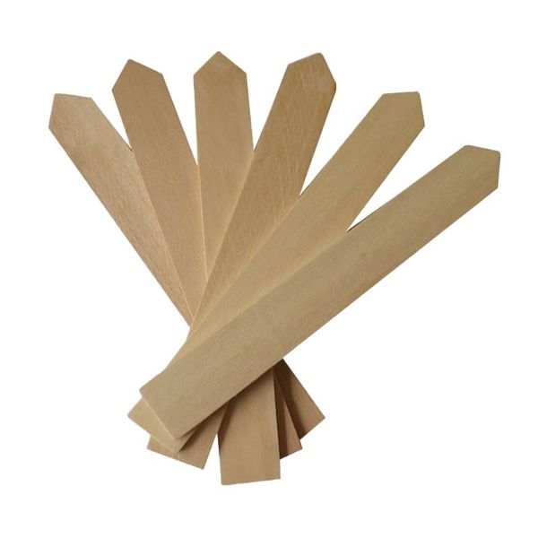 

other garden supplies 50/100pcs wooden plant labels nursery markers stakes tags