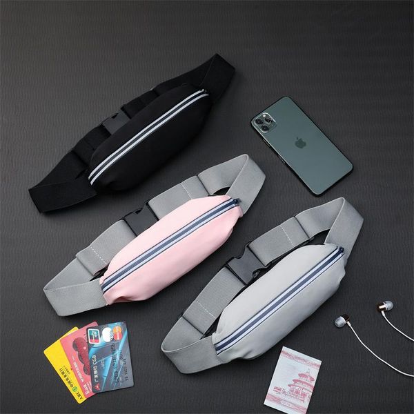 

outdoor bags sports waist bag waterproof running mobile phone men's women's small belt invisible mini fitness equipment