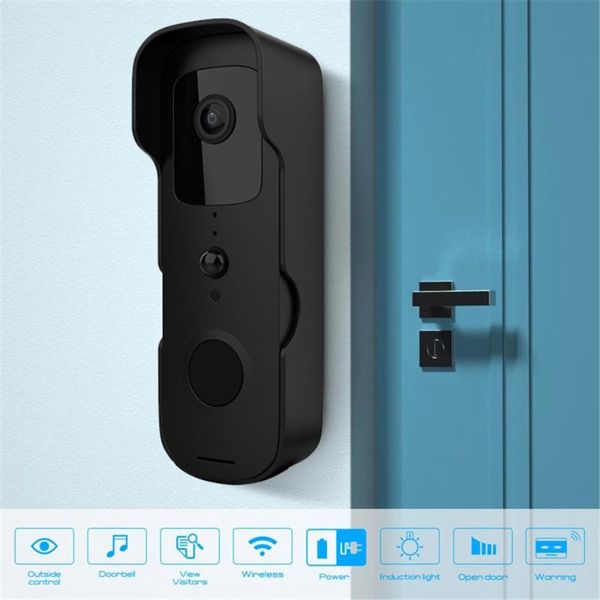 

doorbells 1080p hd video doorbell camera wifi wireless smart home outdoor intercom security