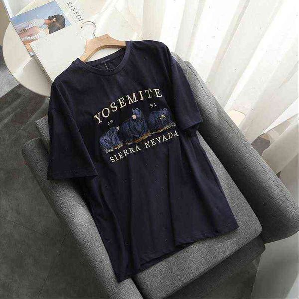 

oversize girls loose embroidery cotton womens shirt summer fashion soft streetwear casual female women chic, White