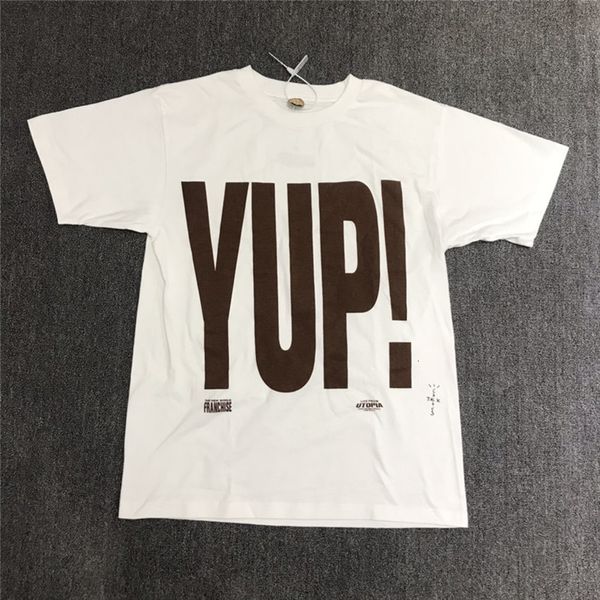 

1:1 casual fashion jackboys shirts travis scott cactus jack franchise wy23, White