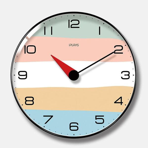 

wall clocks clock nordic cartoon mute living room creative home personality bedroom cute modern design