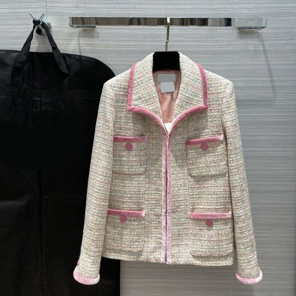 

milan runway coats 2021 lapel neck long sleeve women's coats designer coats brand same style jackets 0305-1, Black;brown