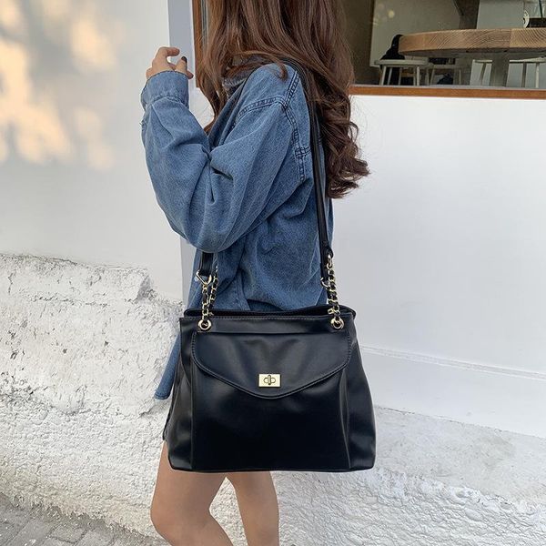 

cross body bag large capacity simple retro wild one-shoulder messenger female women's shoulder bags