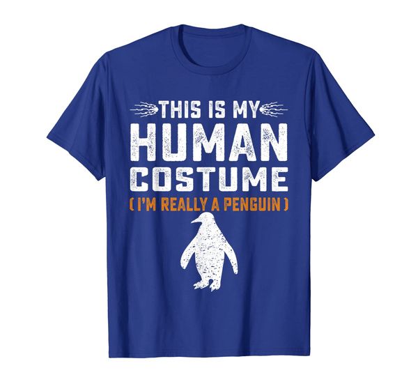 

this is my human costume tshirt penguin family animals gifts, White;black