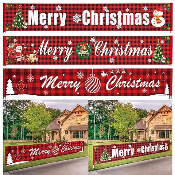 

christmas decorations door banner 2021 merry decor for home noel ornaments xmas happy year navidad natal1