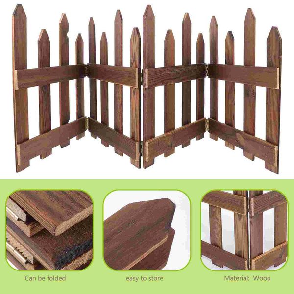 

fencing, trellis & gates 1pc outdoor fence garden vegetable wooden diy decoration