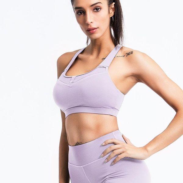 

gym clothing sports bra for women medium impact padded longline yoga running workout fitness tank racerback, White;black